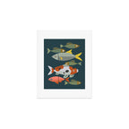 Pond Fishes Art Print Gallery Image 1