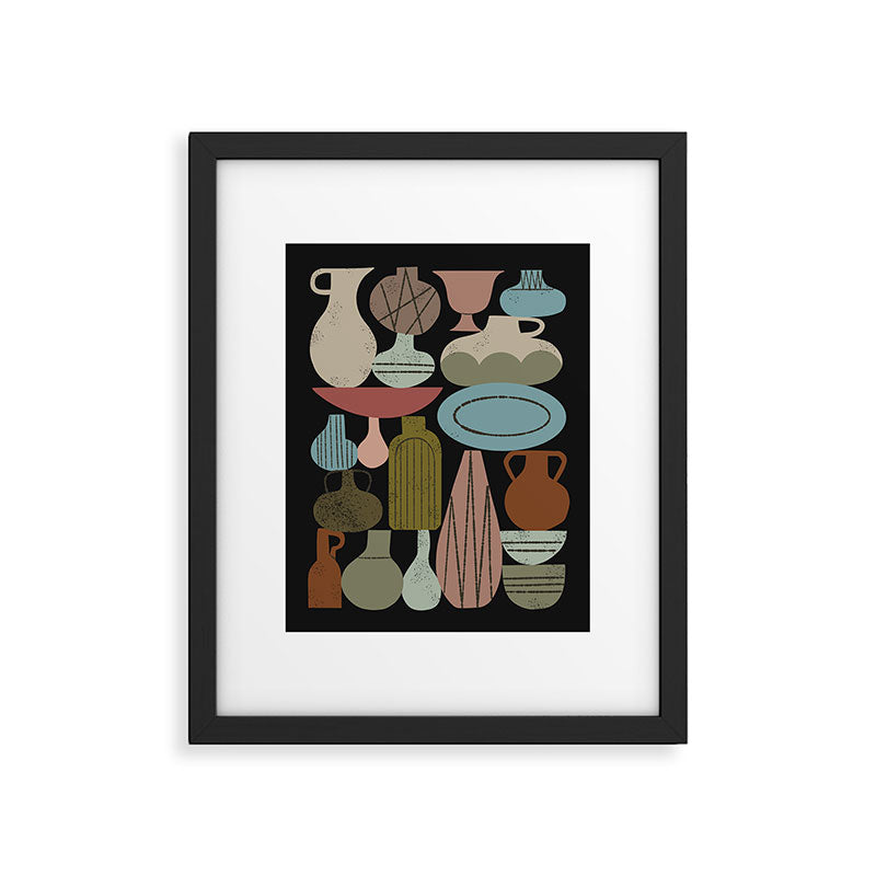 Pottery Things No. 1 Framed Art Print Gallery Image 5
