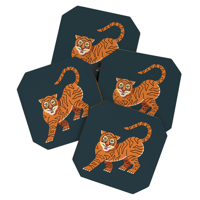 Rawr, Tiger! Coaster Gallery Image 1