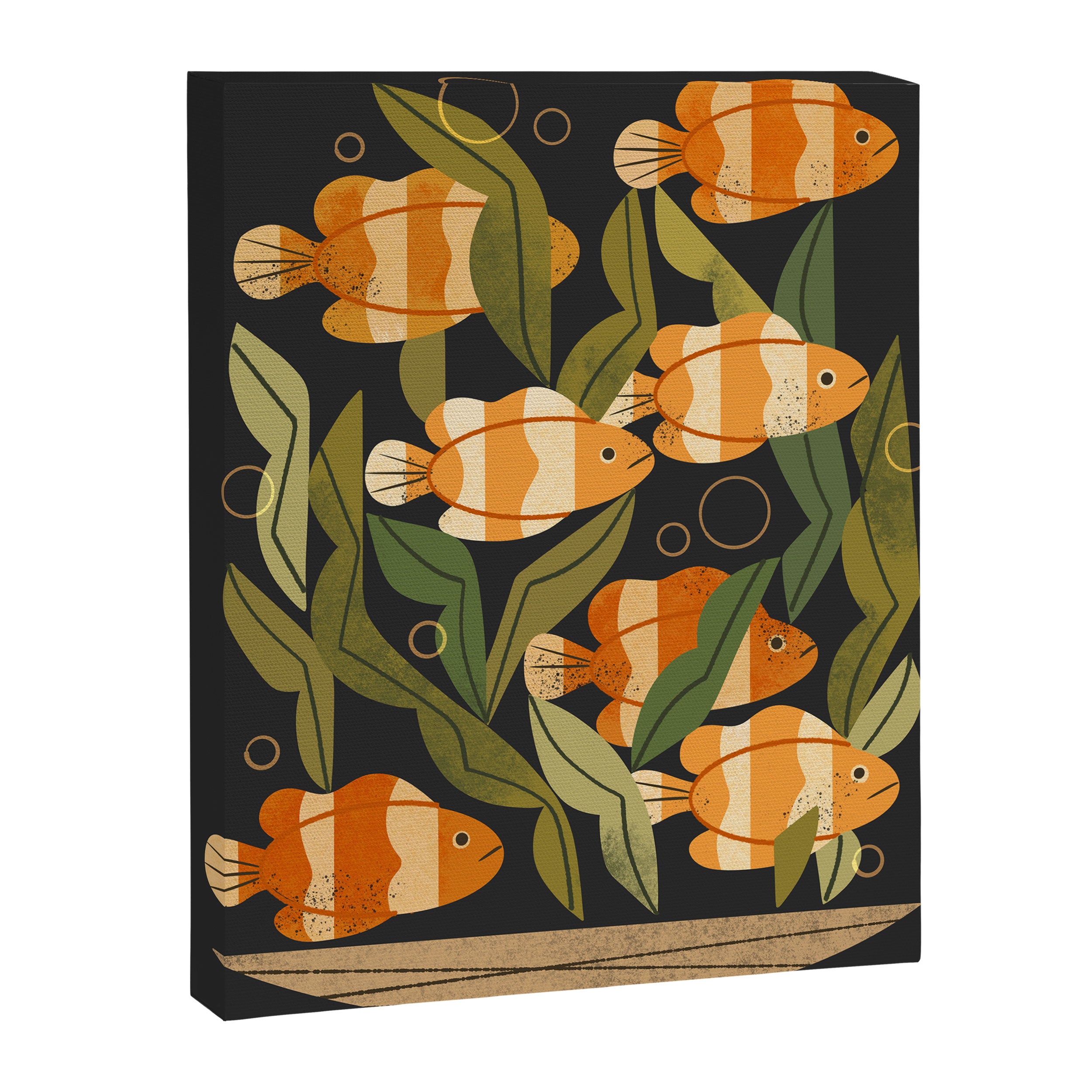 Seven Clownfish Canvas Print Gallery Image 6