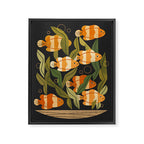 Seven Clownfish Framed Canvas Print Gallery Image 6