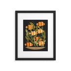Seven Clownfish Framed Art Print Gallery Image 5