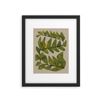 Snaky Fern Framed Art Print Gallery Image 5