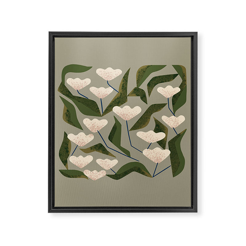 Snowdrops Framed Canvas Print Gallery Image 8