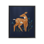 Spring Fawn Framed Canvas Print Gallery Image 8