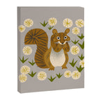 Squirrel and Dandelions Canvas Print Gallery Image 8