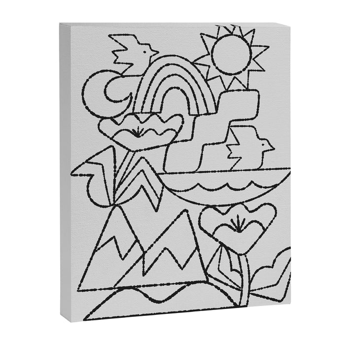 Stack No. 1 Canvas Print Gallery Image 1