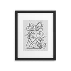 Stack No. 1 Framed Art Print Gallery Image 5