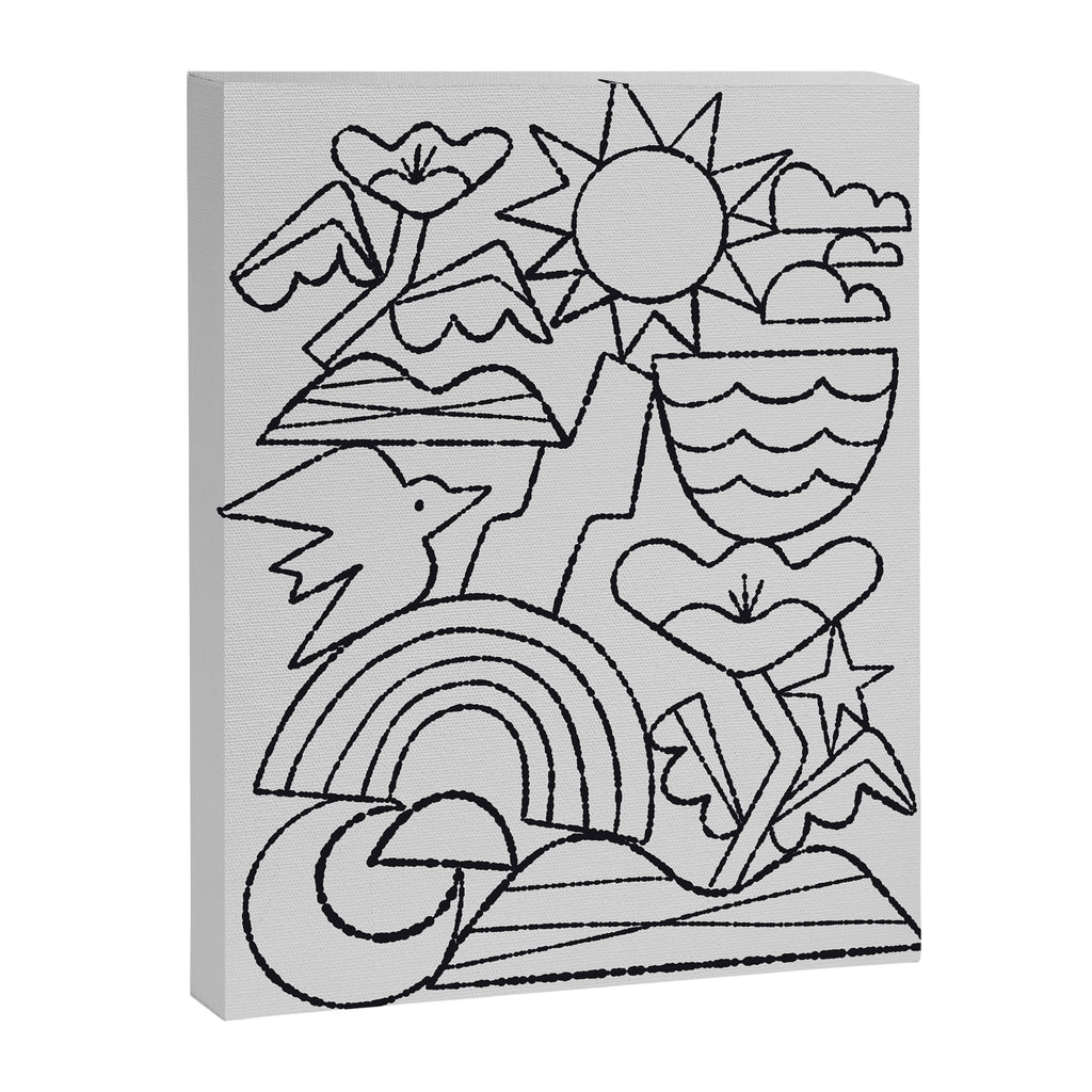 Stack No. 2 Canvas Print Gallery Image 6