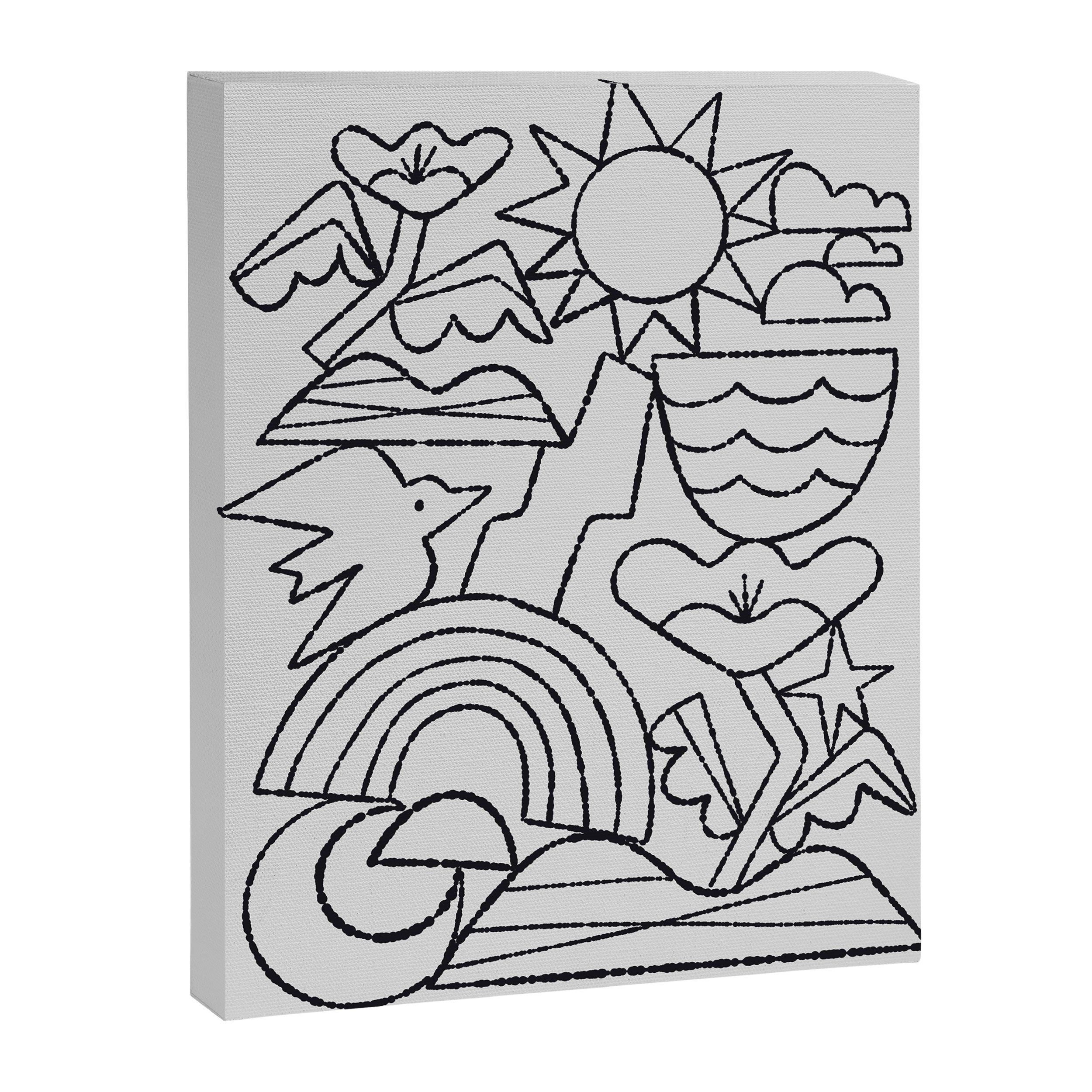 Stack No. 2 Canvas Print Gallery Image 6