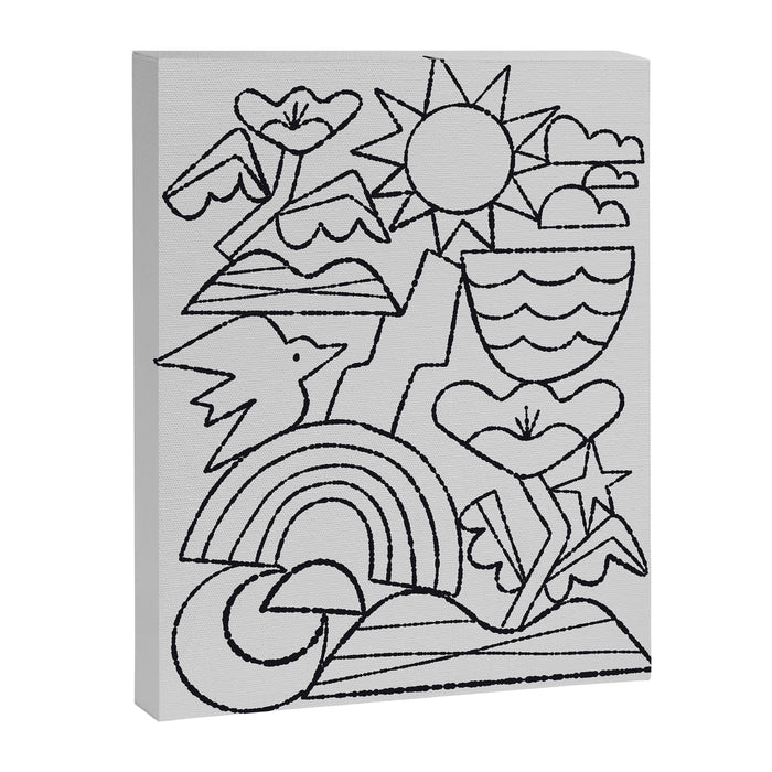 Stack No. 2 Canvas Print Gallery Image 1