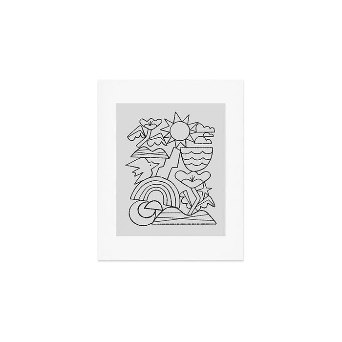 Stack No. 2 Art Print Gallery Image 1