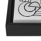Stack No. 2 Framed Canvas Print Gallery Image 3