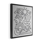 Stack No. 2 Framed Canvas Print Gallery Image 2