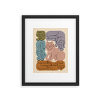 Stack of Cats No. 3 Framed Art Print Gallery Image 5