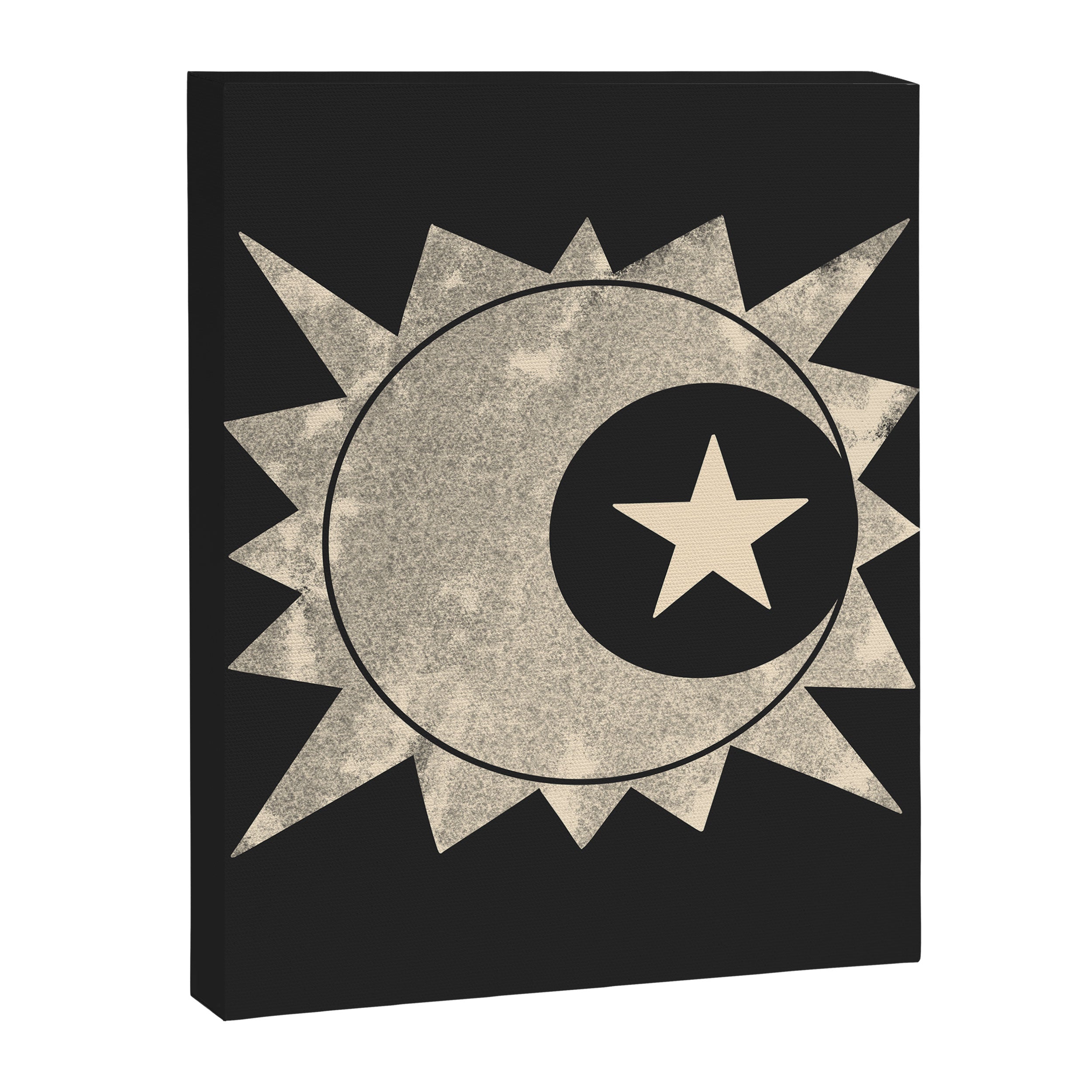 Sun Moon Star Canvas Print Gallery Image 8