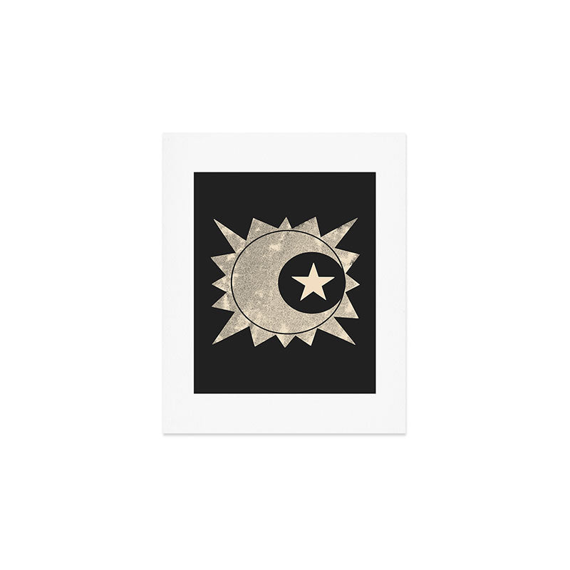 Sun Moon Star Art Print Gallery Image 1