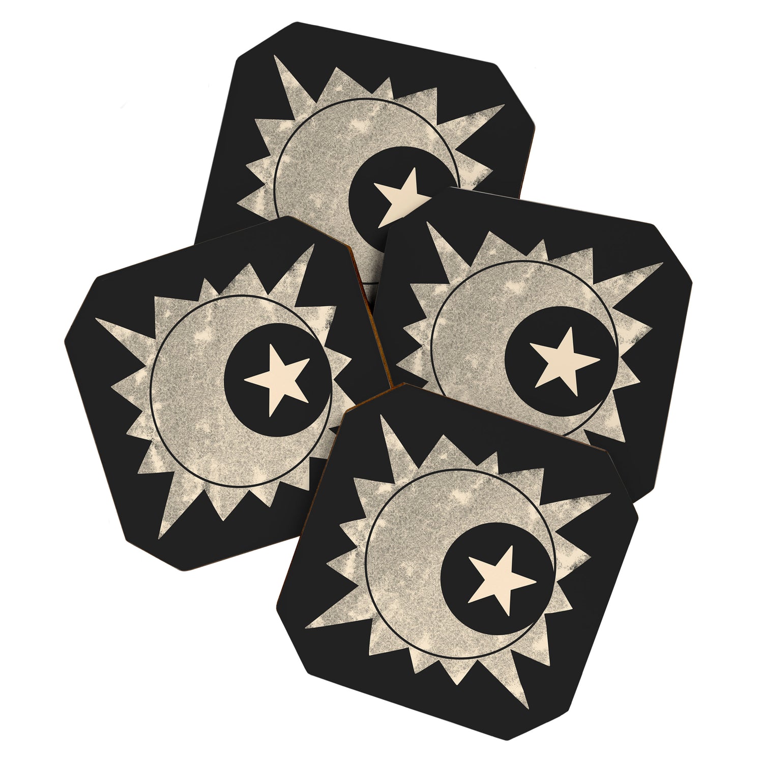 Sun Moon Star Coaster Gallery Image 1