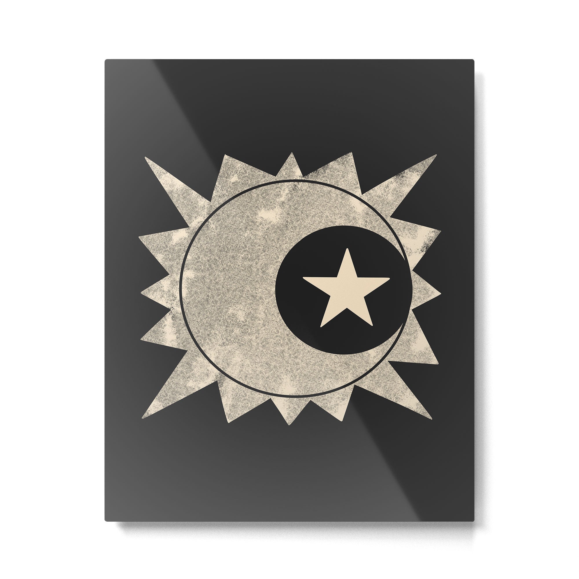 Sun Moon Star Metal Print Gallery Image 6