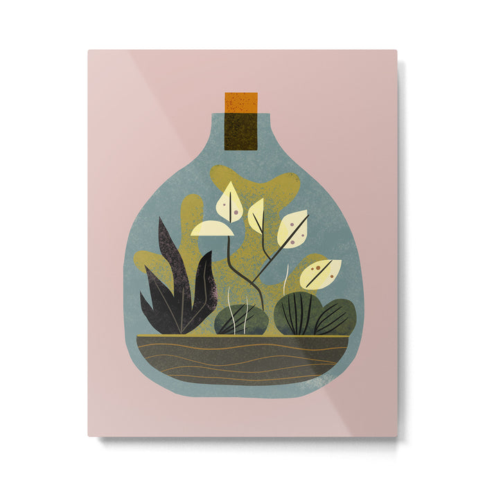 Terrarium No. 3 Metal Print Gallery Image 1