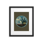 Terrarium No. 7 Framed Art Print Gallery Image 6