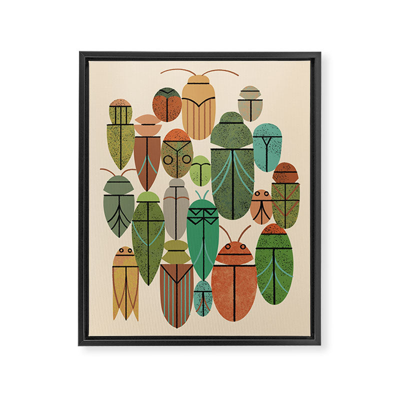 The Beetles Framed Canvas Print Gallery Image 6