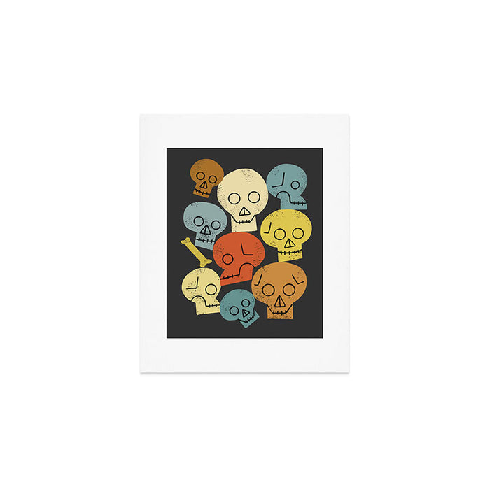 The Skull Crew Art Print Gallery Image 1