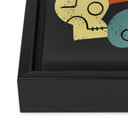 The Skull Crew Framed Canvas Print Gallery Image 3
