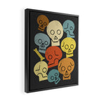 The Skull Crew Framed Canvas Print Gallery Image 2