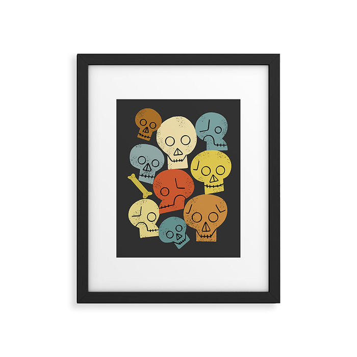 The Skull Crew Framed Art Print Gallery Image 1