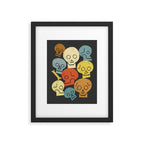 The Skull Crew Framed Art Print Gallery Image 5