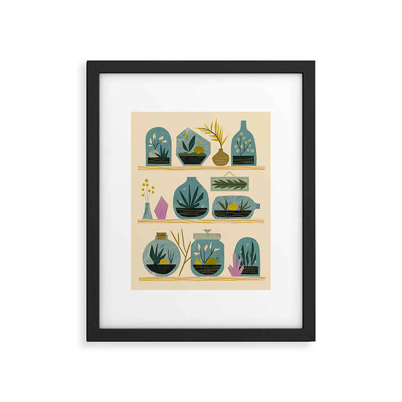The Terrarium Collection Framed Art Print Gallery Image 5