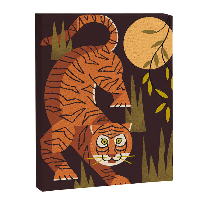 Tiger Moon Canvas Print Gallery Image 1