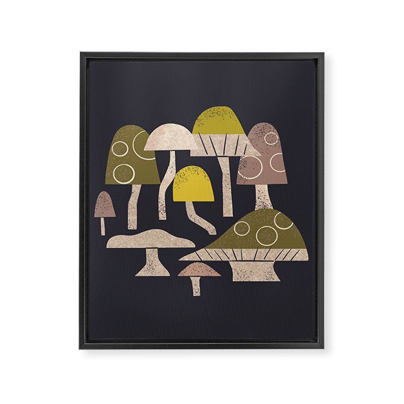Toadstools Framed Canvas Print Gallery Image 8