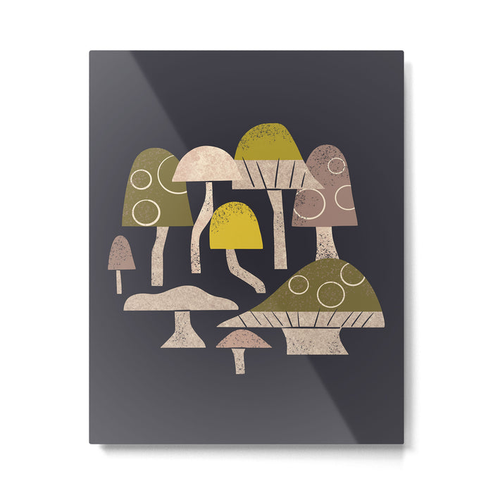 Toadstools Metal Print Gallery Image 1