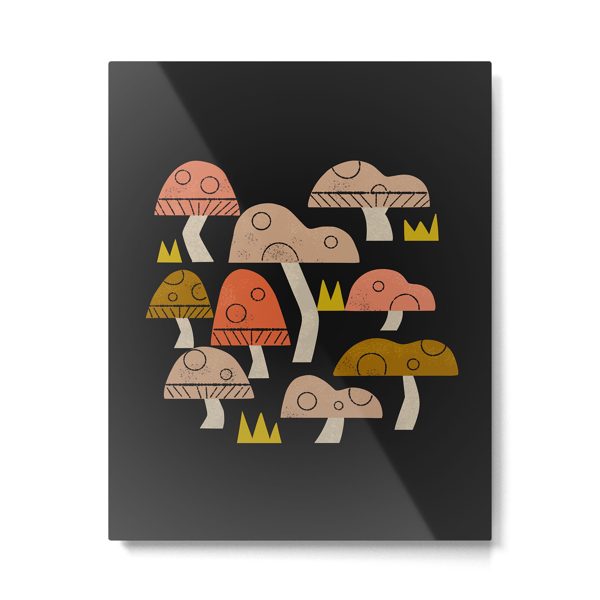 Toadstools Metal Print Gallery Image 6