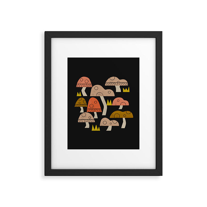 Toadstools Framed Art Print Gallery Image 6