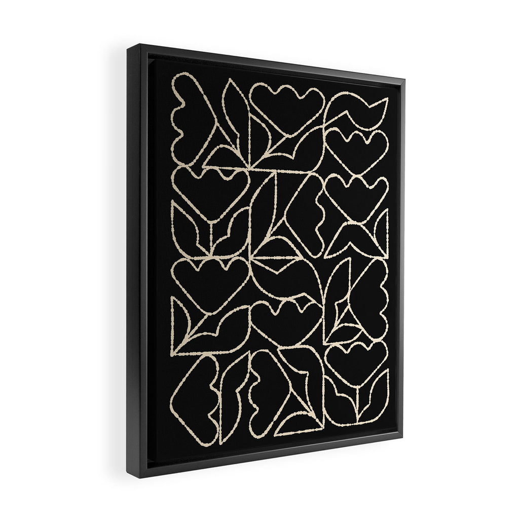 Tulip Grid Framed Canvas Print Gallery Image 2