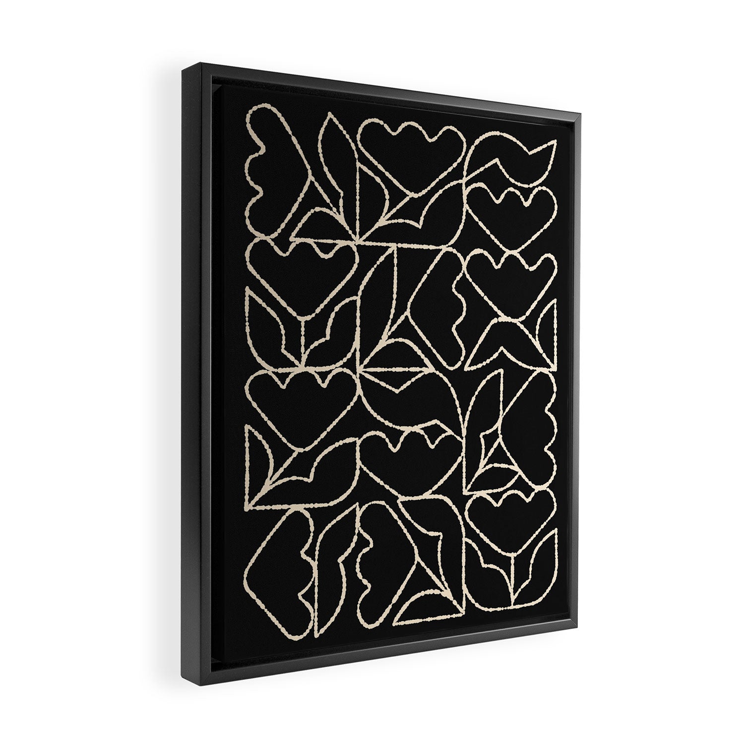 Tulip Grid Framed Canvas Print Gallery Image 2