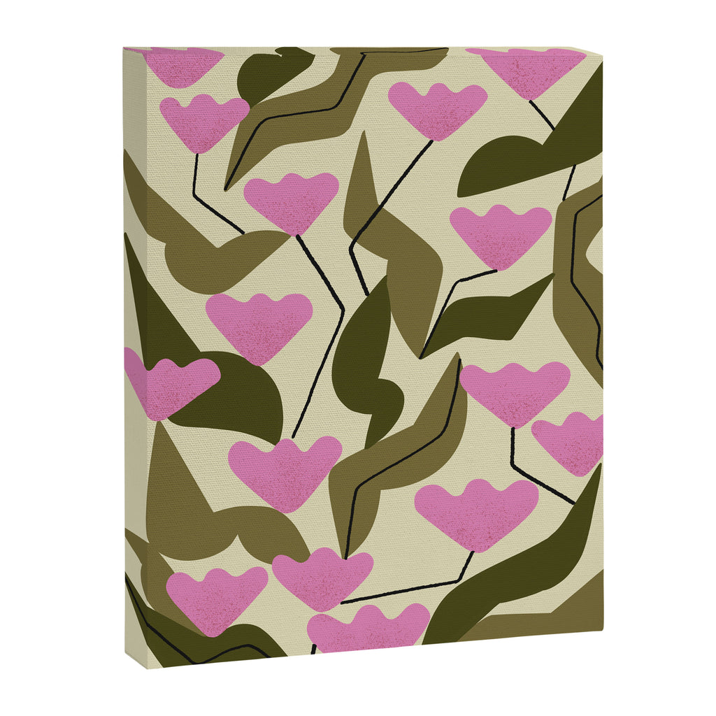 Tulips In Pink Canvas Print Gallery Image 6