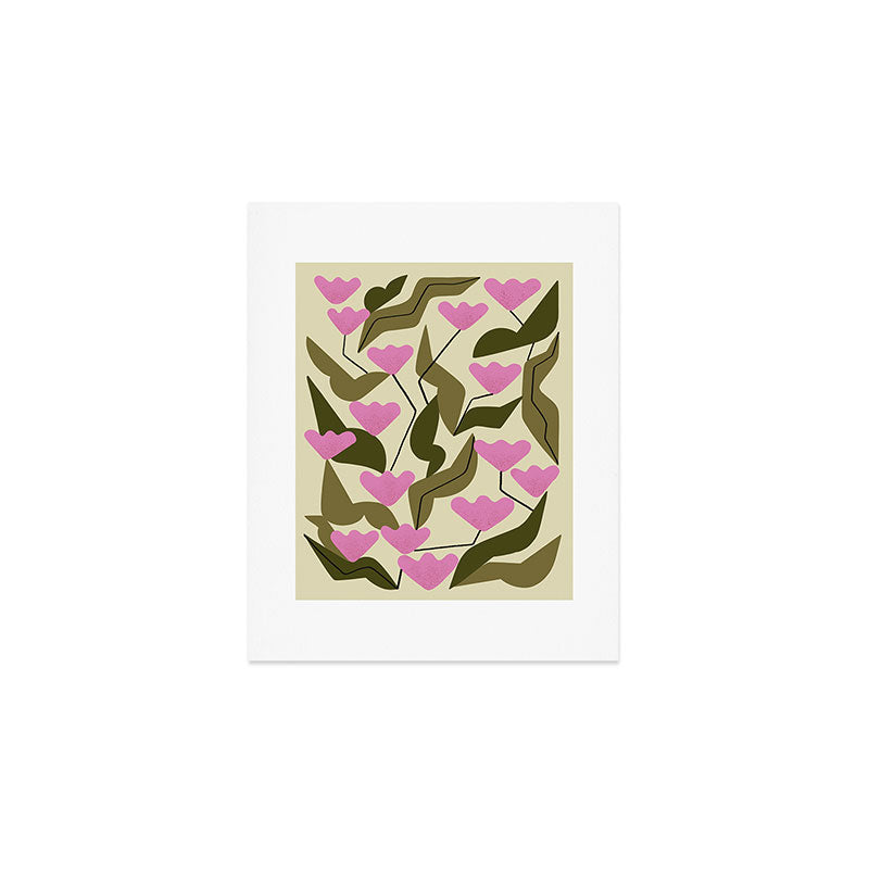 Tulips In Pink Art Print Gallery Image 1