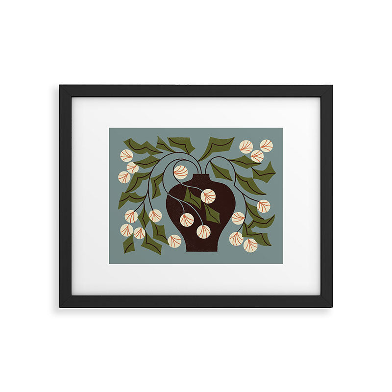 Unruly Bouquet Drawing Framed Art Print Gallery Image 5