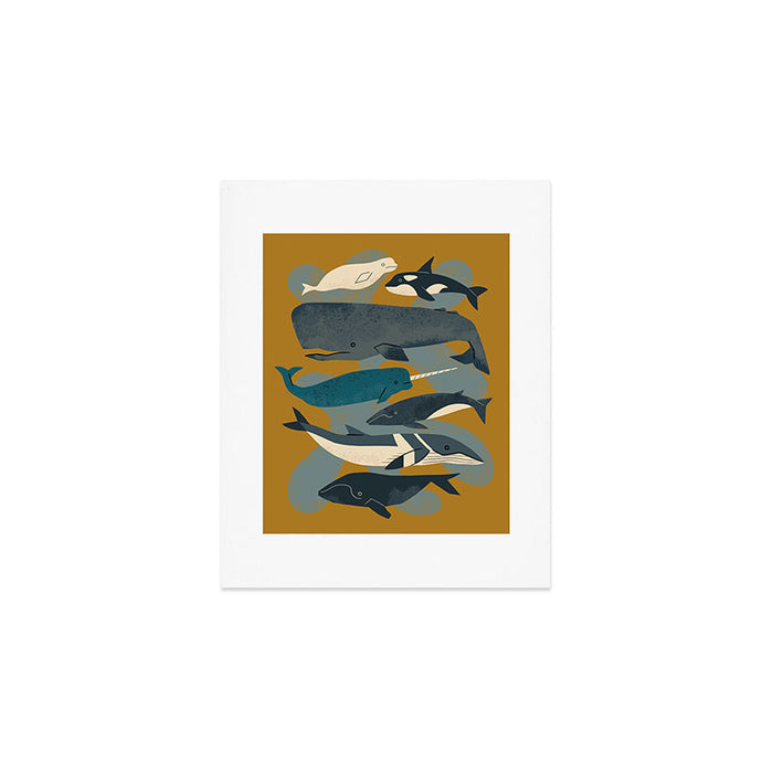 Whales Ahoy Art Print Gallery Image 1