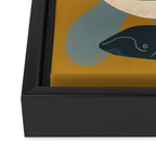 Whales Ahoy Framed Canvas Print Gallery Image 3