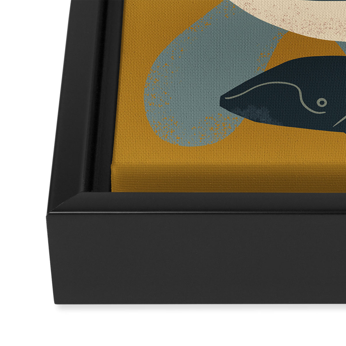 Whales Ahoy Framed Canvas Print Gallery Image 3