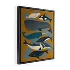 Whales Ahoy Framed Canvas Print Gallery Image 2