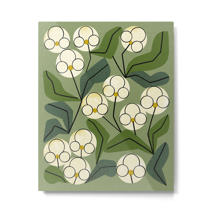White Orchids Metal Print Gallery Image 1