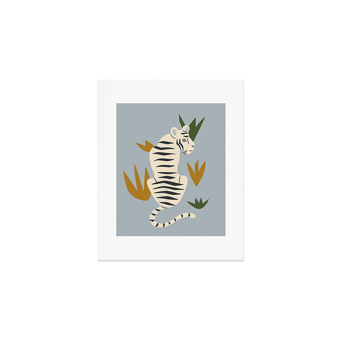 White Tiger Art Print Gallery Image 1