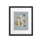 White Tiger Framed Art Print Gallery Image 5