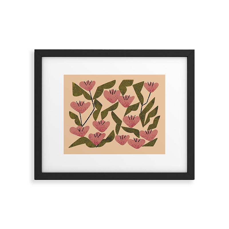 Wild Tulips Framed Art Print Gallery Image 4